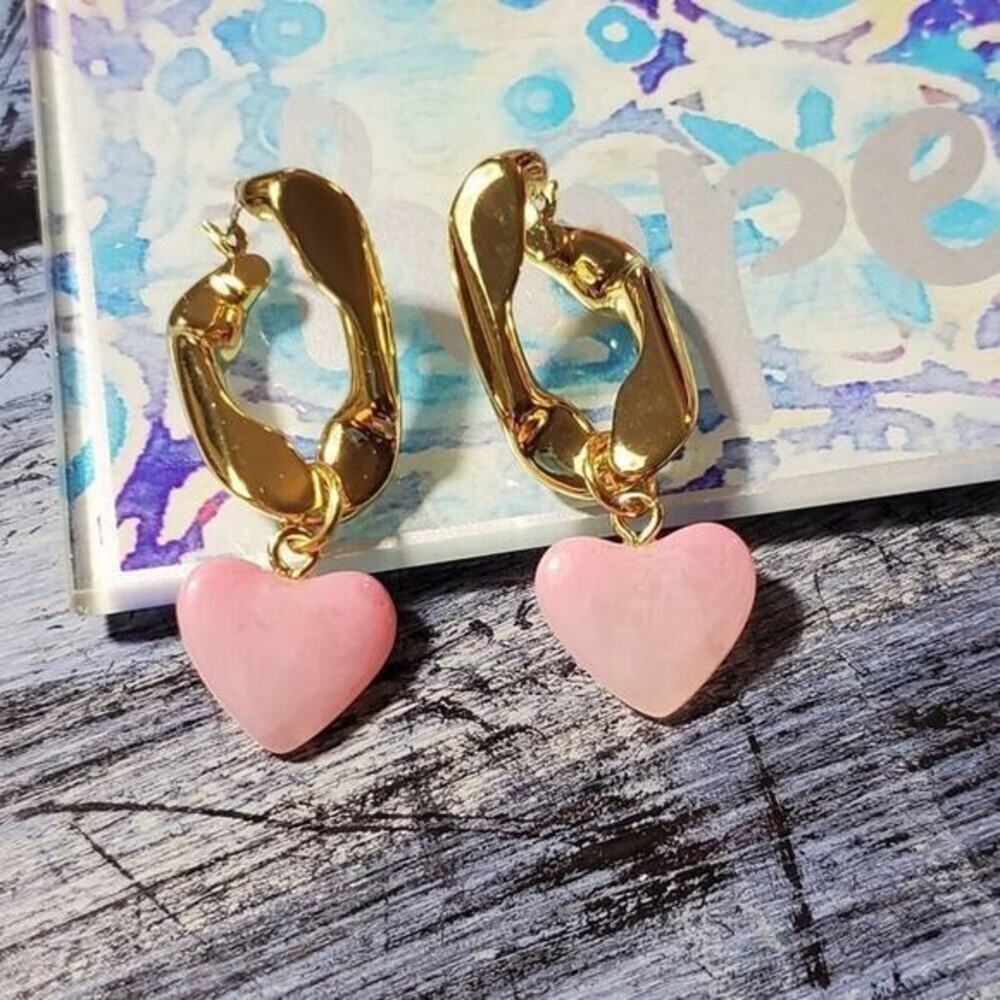 New BaubleBar jeweled chandelier earrings